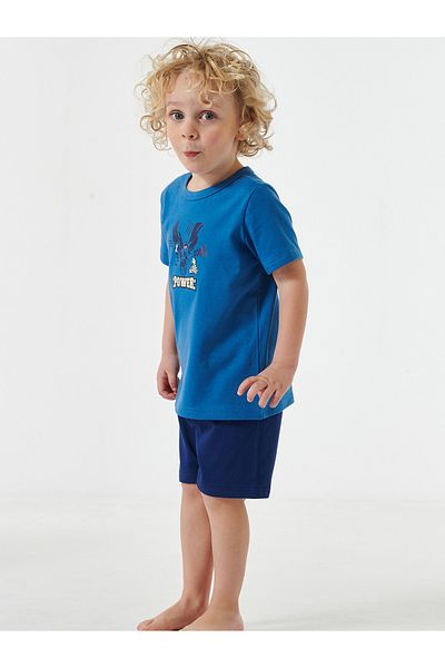 Schiesser Pyjama Love Cotton Schlafanzug Schlafmode Bequem