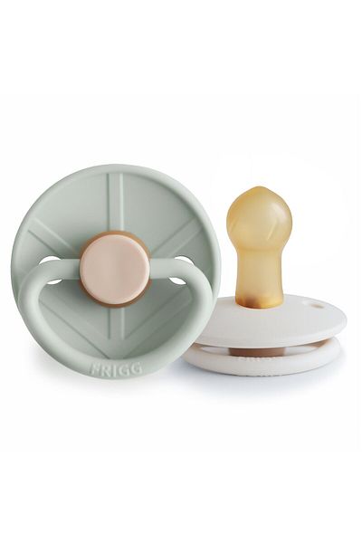 Frigg Little Viking Double Rubber Pacifier - Holger/Sigrid 0-6 Months