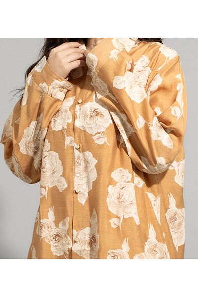 IKKXA Two-Piece Floral Dress Set