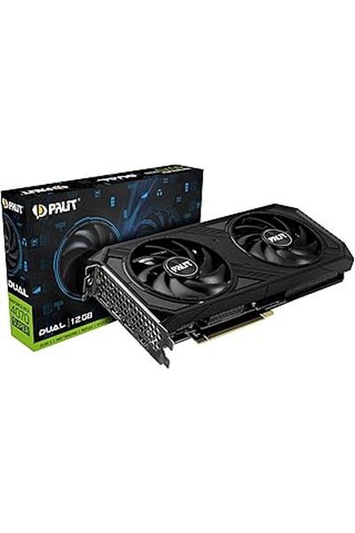 PALIT Nvidia Geforce Rtx4070 Super Dual 12Gb 192Bit Gddr6X - Graphics Card (Ned407S019K9-1043D)