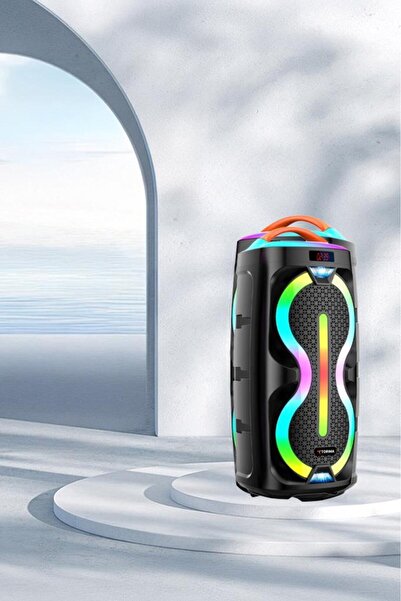 Torima D36 RGB Işıklı Mikrofonlu Kumandalı TWS Bluetooth Hoparlör Speaker