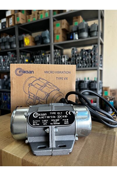 Miksan Vx-20 M 25 watt 3000d/d 220V Monofaze Vibrasyon Motoru