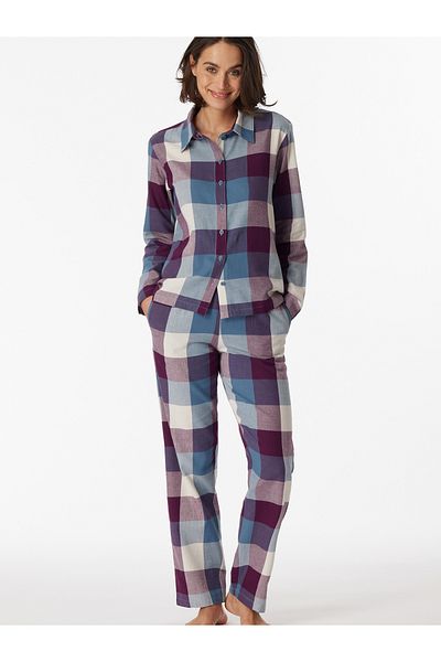 Schiesser Pyjama Selected Premium Schlafanzug Pyjama Schlafmode