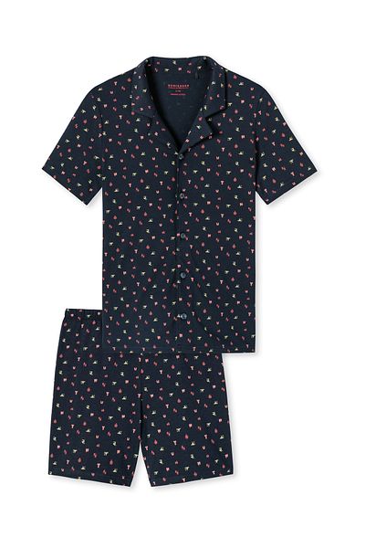 Schiesser Schlafanzug Pyjama Story Schlafanzug Pyjama Schlafmode Bequem