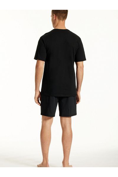Schiesser Schlafanzug Uncover Schlafanzug Pyjama Schlafmode Bequem