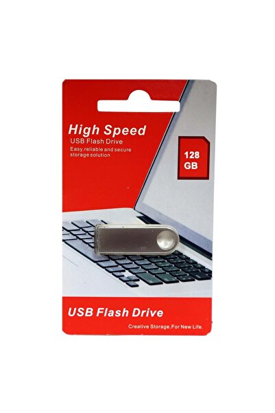 ELBA ذاكرة فلاش USB معدنية بسعة 128 جيجابايت 2.0