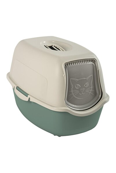 Rotho Eco Bailey Kapalı Kedi Tuvaleti - Ekonomik, Karbon Filtreli ve Çevre Dostu