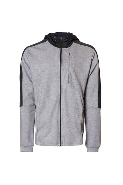 hummel Ανδρικό γκρι μπουφάν με κουκούλα T-tropper