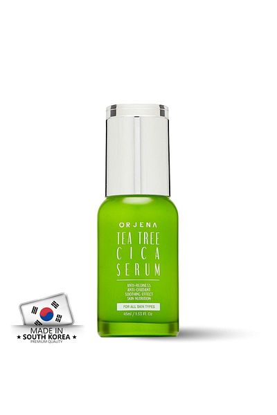 Orjena 45ml Tea Tree Cica Serum - Soothing Skin Barrier, Redness and Acne
