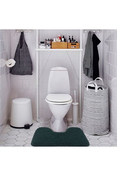 IKEA Χαλάκι μπροστινής τουαλέτας, Τυρκουάζ, 55x60 εκ