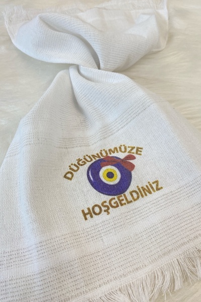 ZEYMERADE 6 Pcs Wedding Bridal Groom Circumcision Convoy Trolley Towel Ornament