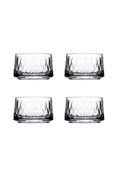 Paşabahçe Leafy Glass Bowl - 4 Pieces 240Cc, Model 530166