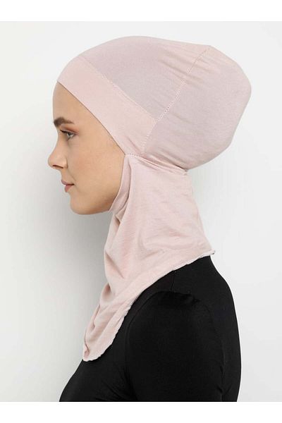 Ecardin Small Hijab Neck Ready Flexible Sports Bonnet - St 225 Powder