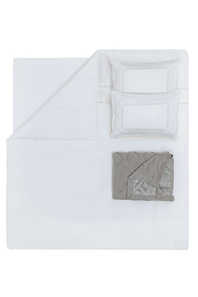 Yataş Dotty Double Flawless 5 Piece Dowry Set - Mink