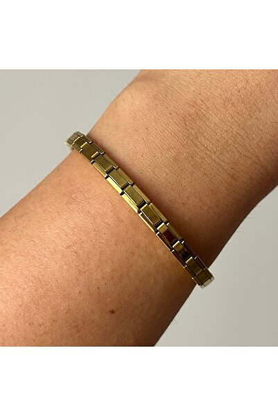5 mm Gold İtalyan Bileklik