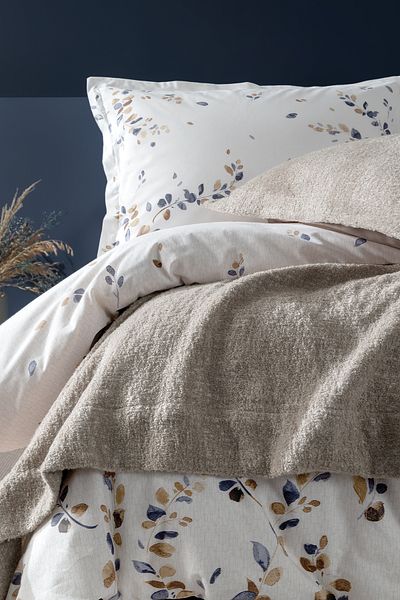 Yataş Ruiz Infinity 8-Piece Dowry Set - Double, Beige