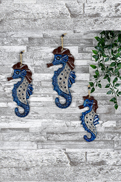 Ligorza Bahçenize ve Balkonunuza Şıklık Katacak 3'lü Dekoratif Denizatı Duvar...