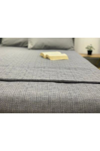 NİVEMESHOME Nivemeshome Gray 160X230 Single Pique Cover Single