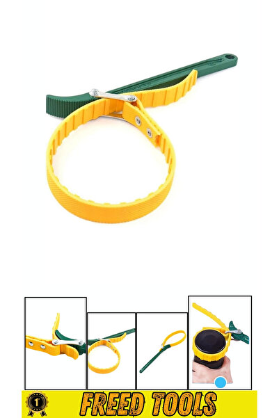 FREED TOOLS Ayarlı Kayışlı Kemerli Yağ Filtre Sökme Anahtarı 9" 225mm