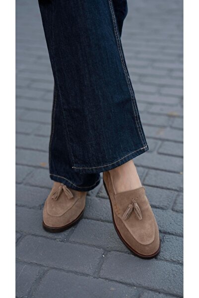 ECENİN BUTİĞİ Nick Camel Süet Hakiki Deri Kadın MAKOSEN