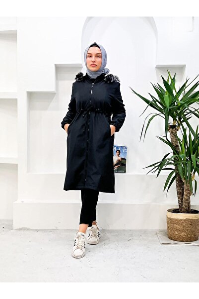 KATALYA KADIN İÇİ PELUŞ BELİ BAĞCIKLI BONDİT MONT
