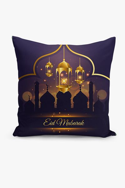 Filamente Set de huse de pernă cu model special Ramadan din 4 piese - imprimate digital pe două fețe