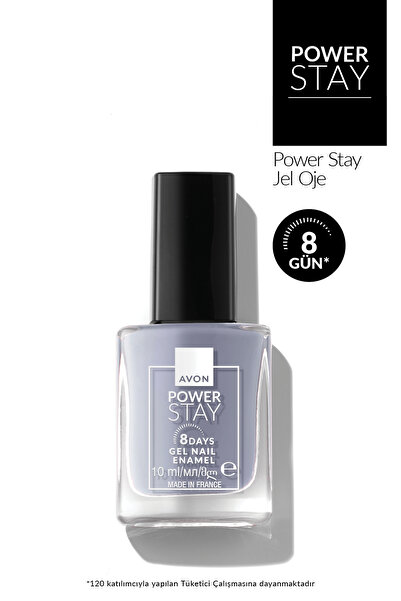 AVON Power Stay Jel Oje 10ml - Taboo Blue