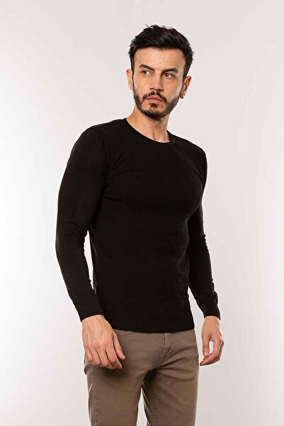 Cazador Ανδρικό πουλόβερ με λαιμόκοψη 3047-Fw