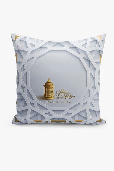 Filamente Set de huse de pernă cu model special Ramadan din 4 piese - imprimate digital pe două fețe