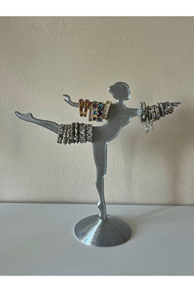 magicland Hard Plastic Decorative Ballerina Design Jewelry Stand - Organizer ...