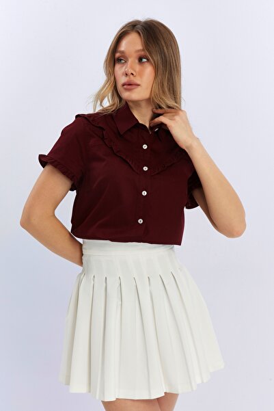 Give Way Maria Slim Fit Kadın Gömlek