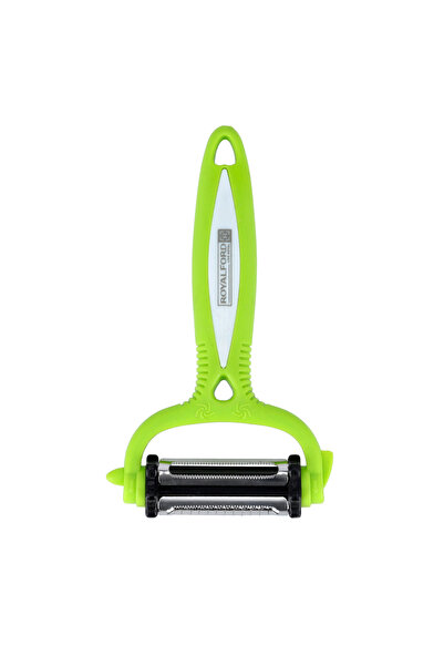 ROYALFORD Multi-Functional 3-in-1 Peeler | Straight, Zig-Zag, Shredded | RF10734