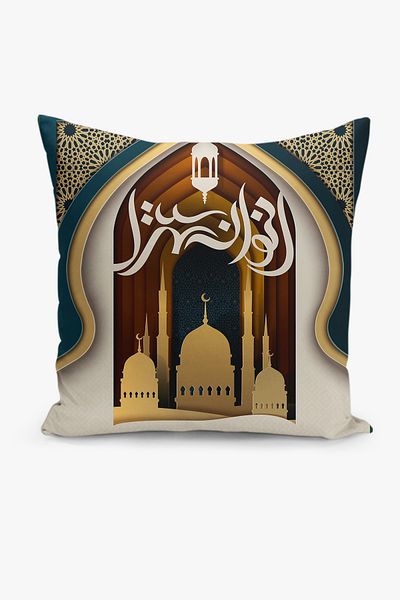 Filamente Set de huse de pernă cu model special Ramadan din 4 piese - imprimate digital pe două fețe
