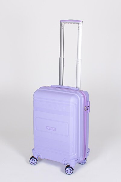 Travel POLO Küçük Boy Kırılmaz Valiz Lila 1017
