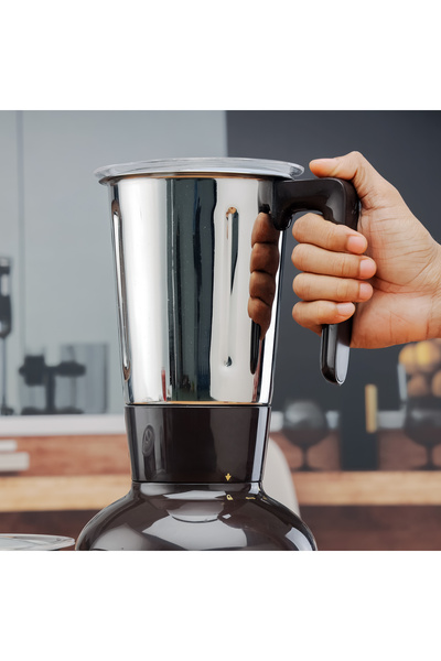 Geepas Mixer Grinder 3 in 1 Powerful Grinder Stainless Steel Jars & Blades Safety Twist Lock