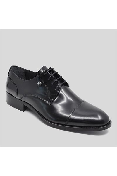 Fosco Black Patent Leather Classic Men's Shoes 3002 300