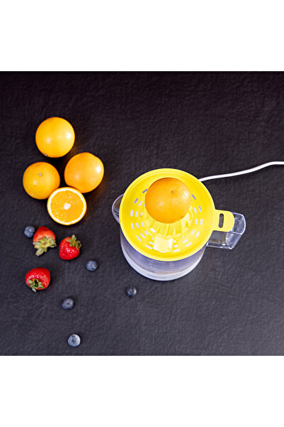 Geepas GCJ9900 25W Citrus Juicer - Portable 2 Pressing Cone for Quick, Healthy, Nutritious Juices