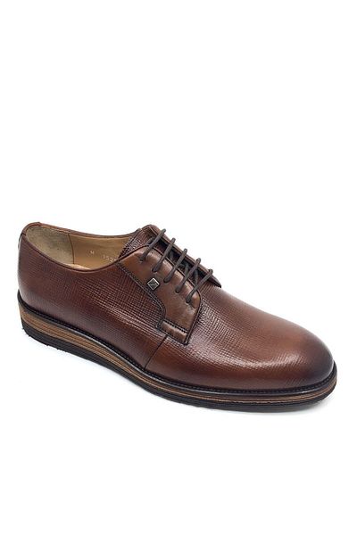 Fosco Genuine Leather Tan Men's Shoes - 1529 157 45