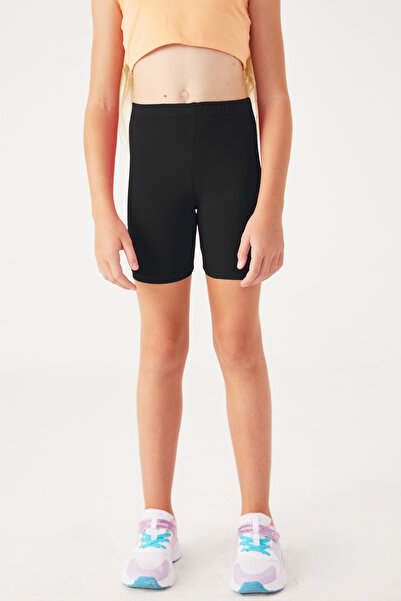 Almila Kids Cotton Short Over-The-Knee Girls' School Leggings 2005 - Girls' Shorts Leggings