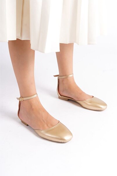Gökhan Talay Micha Women's Ballerinas - Gold Color Shoes