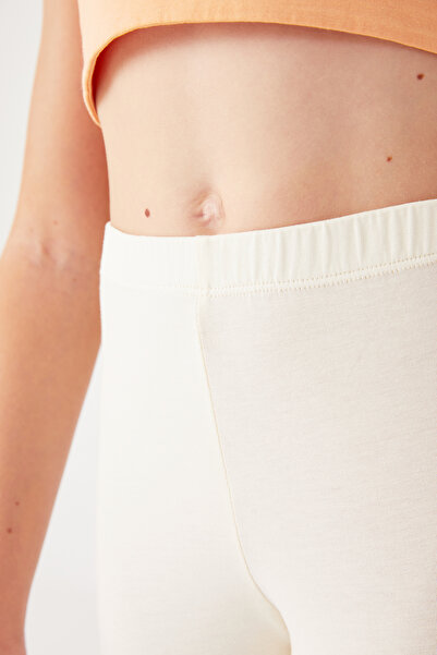 Almila Kids Cotton Short Over-The-Knee Girls' School Leggings 2005 - Girls' Shorts Leggings