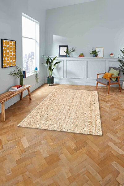 Napoli Home Dijital Baskılı Jüt Model Yıkanabilir Kaymaz Yolluk Mutfak Salon ...