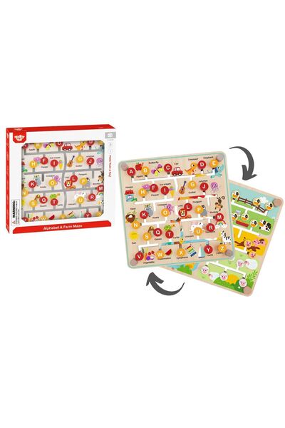 Tooky Toy الأبجدية ومتاهة المزرعة