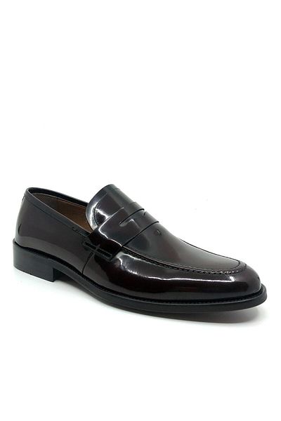 Fosco Genuine Leather Claret Red Classic Men's Shoes 2005 966