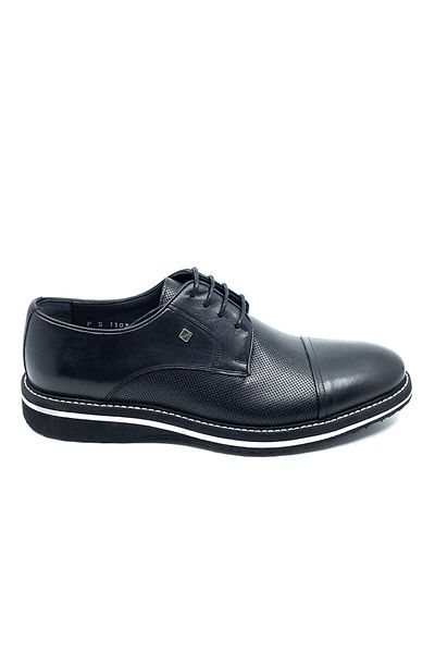 Fosco Men's Casual Black Shoes - 1103 46