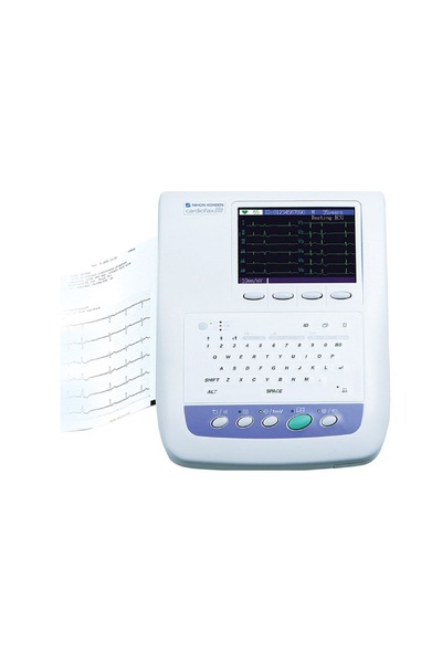 NİHON KOHDEN Cardiofax ECG 6 kanallı - 1350K Ekg Cihazı Elektrokardiyograf