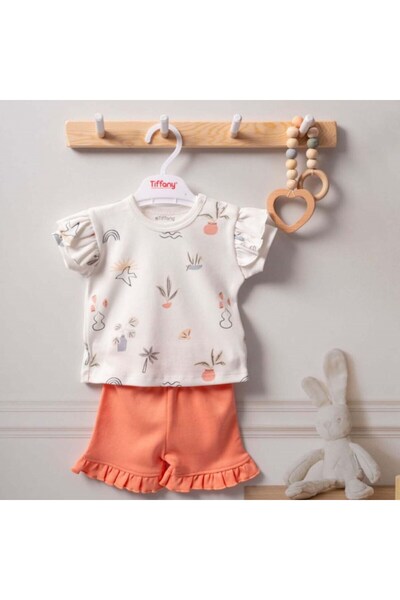Tiffany Baby Sunny Garden 2'li Şortlu Bebek Takımı 2410104