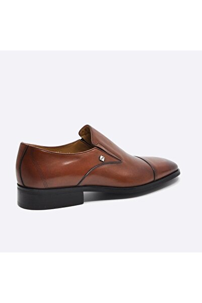 Fosco Genuine Leather Laceless Tan Men's Shoes 2887 875