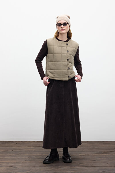 Manuka Зелений короткий фітнес-жилет