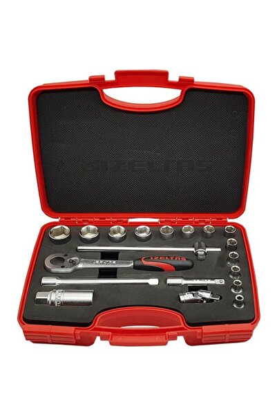 İzeltaş İzeltaş 3/8" 19 Piece Socket Set